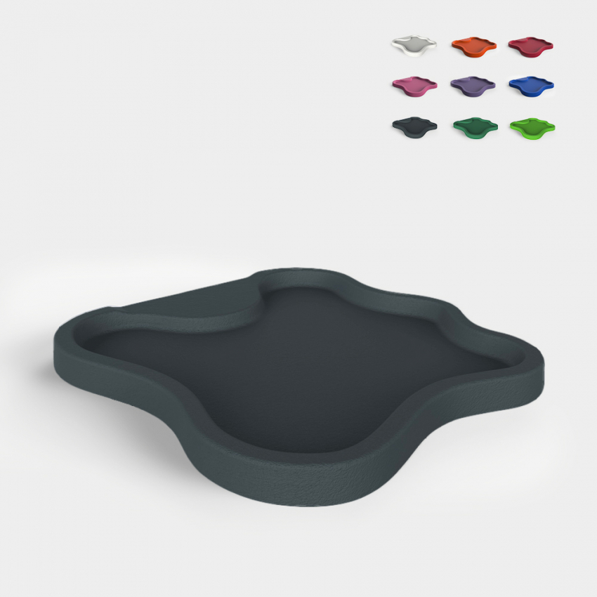 Modernt utomhusduschkar trädgård pool 103x107cm Arkema Design Lake D108 Bestånd