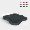 Modernt utomhusduschkar trädgård pool 103x107cm Arkema Design Lake D108 Bestånd