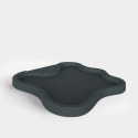 Modernt utomhusduschkar trädgård pool 103x107cm Arkema Design Lake D108 Modell