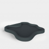 Modernt utomhusduschkar trädgård pool 103x107cm Arkema Design Lake D108 Modell