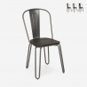 industriell design Lix stil stål stolar för bar och kök ferrum one Kampanj