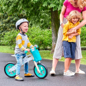 Balanscykel för barn utan pedaler i trä med korg balance bike Ride Försäljning