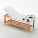 Massagebänk Trä Fast Professionell 225 cm Comfort Rea