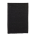 Modern svart rektangulär vardagsrumsmatta Casacolora CCNER Försäljning