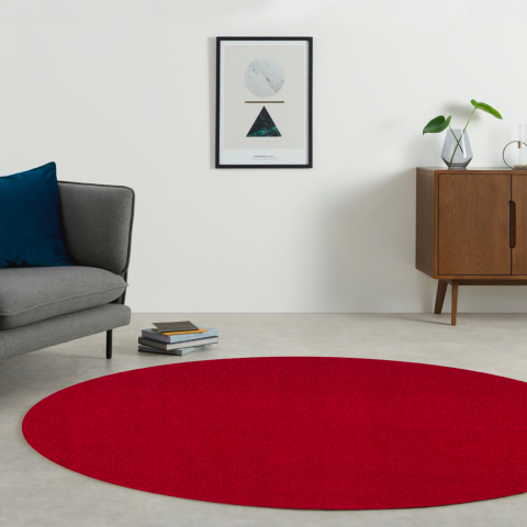 Modernt rött matta vardagsrumkontor 80cm Casacolora CCTOROS
