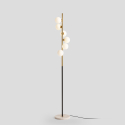 Golvlampa med LED-ljus med bas i marmor design Alibreo Erbjudande