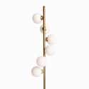 Golvlampa med LED-ljus med bas i marmor design Alibreo Katalog
