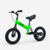Barncykel utan pedaler med broms uppblåsbara hjul och cykelstöd balance bike Doc Rea