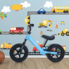 Balanscykel utan pedaler för barn med EVA-däck balance bike Grumpy Modell