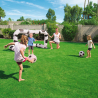 Uppblåsbart fotbollsmål med 2 fotbollar trädgård pool för barn 52058 Bestway Rea