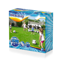Uppblåsbart fotbollsmål med 2 fotbollar trädgård pool för barn 52058 Bestway Val