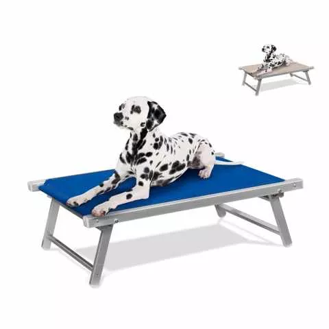 Hundbädd Säng för Strand Hav I Aluminium Djur Doggy Kampanj