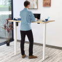 Elektriskt justerbart skrivbord höj och sänkbart för kontor och studie Standwalk 120×60 Katalog