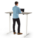 Elektriskt justerbart skrivbord höj och sänkbart för kontor och studie Standwalk 120×60 Val