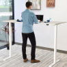 Höjdjusterbart elektriskt skrivbord för kontor och designstudio Standwalk 160x80 Katalog