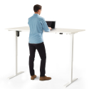 Höjdjusterbart elektriskt skrivbord för kontor och designstudio Standwalk 160x80 Inköp