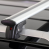 Universella lasthållare för bil takräcken raised rails Menabò Jackson XL Silver Rabatter