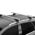 Universella lasthållare för bil takräcken flush/raised rails Menabò Leopard Silver Rea
