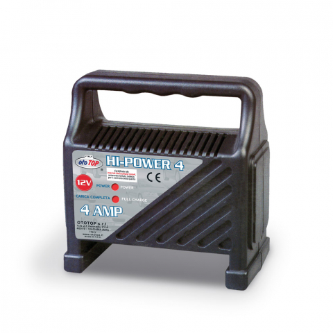 Batteriladdare bil motorcykel 12 V LED-indikator bärbar Hi-Power 4