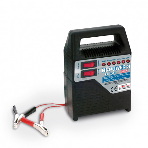 Batteriladdare bil motorcykel 6/12 V LED-indikator bärbar Hi-Power 8 Kampanj