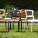 Stapelbara stolar med modern design för kök bar restaurang Scab Pepper Erbjudande