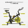 Träningscykel med svänghjul 8kg inomhuscykling Spin Bike Minerva 
