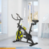 Professionell Träningscykel med Svänghjul 10kg Inomhuscykling Spin Bike Athletica Försäljning
