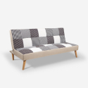 Bäddsoffa 3-sits vardagsrum modern design lapptäcke patchwork Kolorama Pris