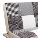 Bäddsoffa 3-sits vardagsrum modern design lapptäcke patchwork Kolorama 