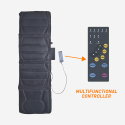 Massagematta massagesäte med elektrisk uppvärmning fåtölj soffa Trevi Val
