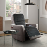 Massagematta massagesäte med elektrisk uppvärmning fåtölj soffa Trevi Modell