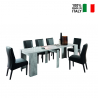 Bord konsolbord med förlängning 79x54-252cm vardagsrum matsal betonggrå Margaret Försäljning