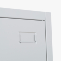 Kontorsskåp med 2 dörrar för dokument med lås 90x40 H180 Tambora Light Bestånd