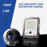 Spotlight LED 100W solpanel 2000 lumen wi-fi kamera Conspicio M Rabatter