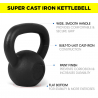 Kettlebell i järn vikt 6 kg sfär handtag cross training fitness Kotaro Försäljning