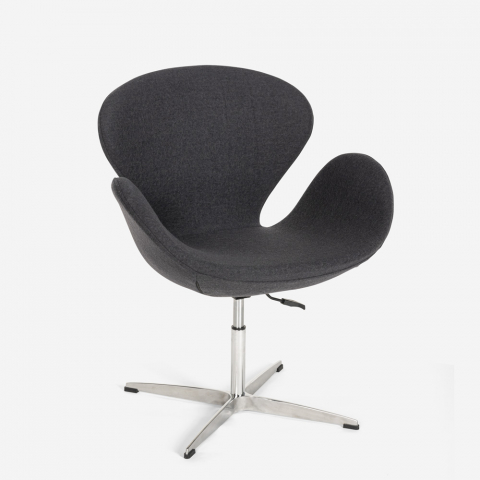 Svängbar stol fåtölj modern design vardagsrum studio Robin