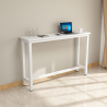 Konsolbord avlastningsbord entré 120x40cm trä metall vitt Welcome light Inköp