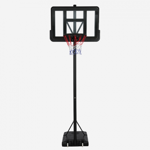 Professionell flyttbar basketkorg justerbar höjd 250 - 305 cm NY
