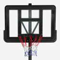 Professionell flyttbar basketkorg justerbar höjd 250 - 305 cm NY Rabatter