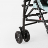 Lätt vikbar barnvagn 4 hjul 15 kg kompakt Daiby Val
