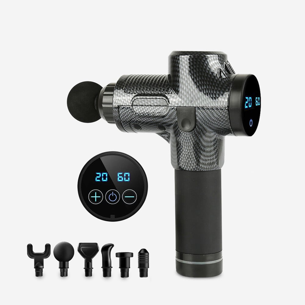 Massagepistol cellulit muskulär rörlighet med 30 hastigheter touchscreen Ken
