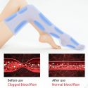 Massage apparat för ben med tryckluftspressoterapi mot celluliter Kaja Erbjudande