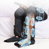 Massage apparat för ben med tryckluftspressoterapi mot celluliter Kaja Rabatter