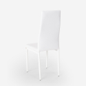 Vadderade stolar med konstläder modern design för kök matsal restaurang Imperial Kostnad