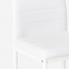Vadderade stolar med konstläder modern design för kök matsal restaurang Imperial Inköp