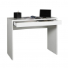 Skrivbord Rektangulär Design med Vit Låda för Kontor och Studio 100x40cm Sidus Rea