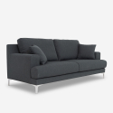 Soffa 3-sits i tyg skandinavisk design för vardagsrum Yana Rea