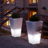 Ljus vas design Slide Y-Pot inomhus utomhus LED Erbjudande