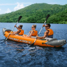 Uppblåsbar kajak kanot för 3 personer Lite Rapid x3 Hydro-Force Bestway 65132 Erbjudande
