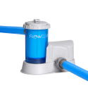 Transparent patron filter pump för pool ovan mark Bestway Flowclear 58675 Kampanj